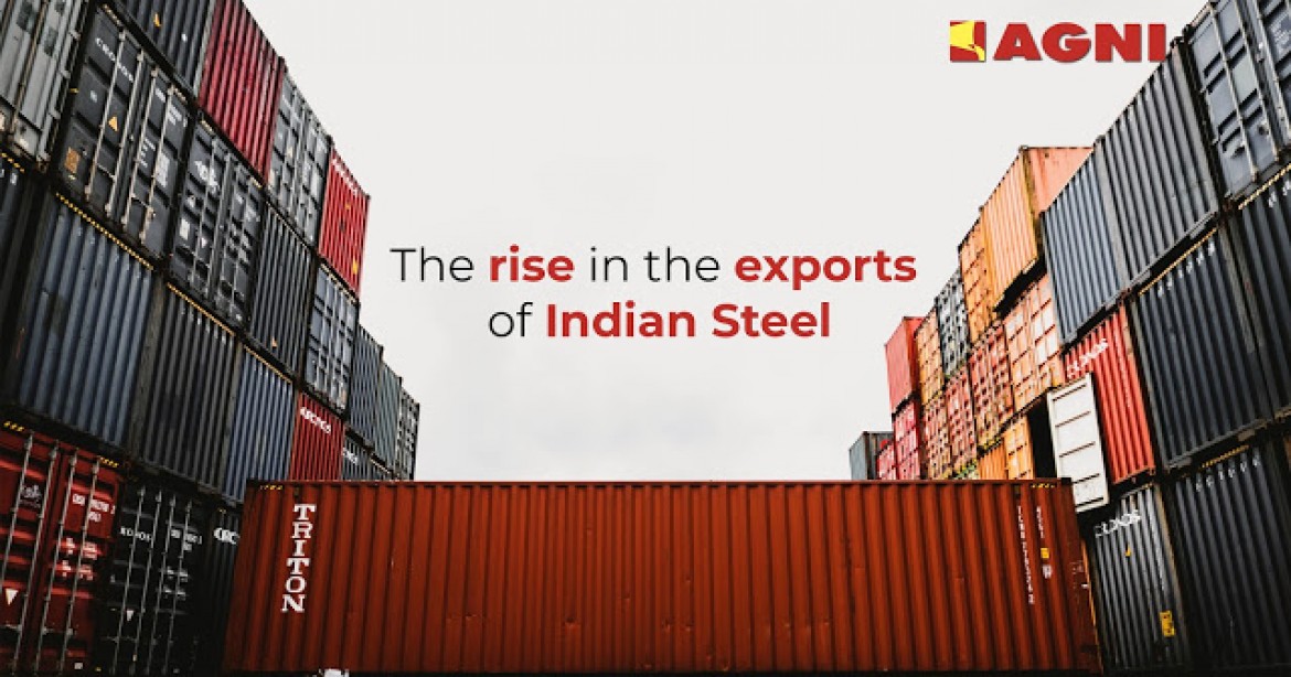 What are the major factors driving the Steel exports in India?